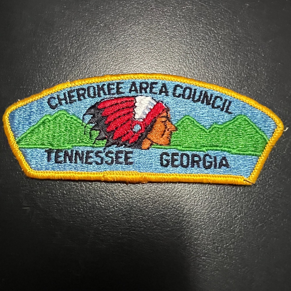 Vintage Boy Scout Patch Cherokee‎ Area Council Tennessee Georgia